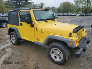 2006 Jeep Wrangler SE with VIN 1J4FA29116P781670, listed as a Copart auction lot 55350415 with 105,171 mi miles and Clean Title. Bid and sale history available at carsss.com. Image 4.
