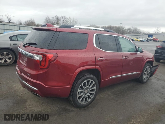 2021 GMC Acadia Denali z VIN 1GKKNXLS2MZ141187, wystawiony jako Copart lot #51343615 z przebiegiem 45 361 mil mil oraz Szkoda całkowita • Salvage title. Historia ofert i sprzedaży dostępna na DreamBid. Obrazek 3.