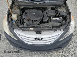 2012 Hyundai Sonata GLS with VIN 5NPEB4ACXCH394825, listed as a Copart auction lot 53689925 with 181,314 mi miles and Clean Title. Bid and sale history available at carsss.com. Image 11.