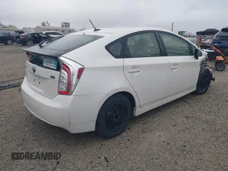 2012 Toyota Prius One with VIN JTDKN3DUXC5460945, listed as a IAAI auction lot 41917644 with 190,113 mi miles. Bid and sale history available at carsss.com. Image 4.