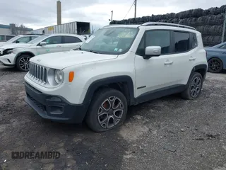 2015 Jeep Renegade Limited with VIN ZACCJBDT6FPC07957, listed as a IAAI auction lot 41727426 with Not Provided miles and . Bid and sale history available at DreamBid. Image 17.