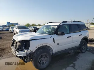 2024 Ford Bronco Sport Big Bend z VIN 3FMCR9B65RRE72275, wystawiony jako Copart lot #55623525 z przebiegiem 19 849 mil mil oraz Szkoda całkowita • Salvage title. Historia ofert i sprzedaży dostępna na DreamBid. Obrazek 1.
