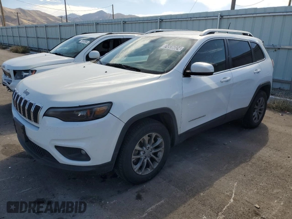 2020 Jeep Cherokee Latitude Plus with VIN 1C4PJMLX1LD510155, listed as a Copart auction lot 74936024 with 130,959 mi miles and Clean Title. Bid and sale history available at DreamBid. Image 1.