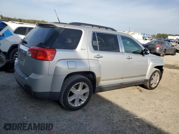 2011 GMC Terrain SLT-1 with VIN 2CTALUECXB6299680, listed as a Copart auction lot 47468275 with 180,694 mi miles and Salvage Title. Bid and sale history available at carsss.com. Image 3.