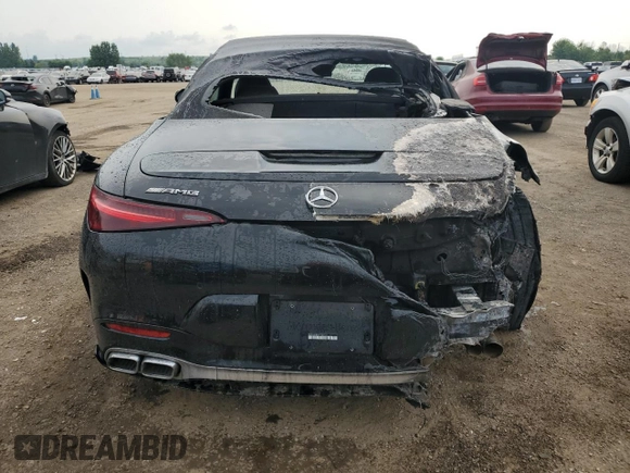 2022 Mercedes-Benz SL 63 AMG z VIN W1KVK8BB1NF004145, wystawiony jako Copart lot #64583964 z przebiegiem Nie podano mil oraz Czysty tytuł • Clean title. Historia ofert i sprzedaży dostępna na DreamBid. Obrazek 6.