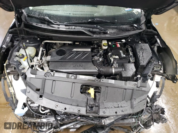 2022 Nissan Rogue SV with VIN 5N1BT3BB8NC717277, listed as a Copart auction lot 46154015 with 28,356 mi miles and Salvage Title. Bid and sale history available at carsss.com. Image 11.