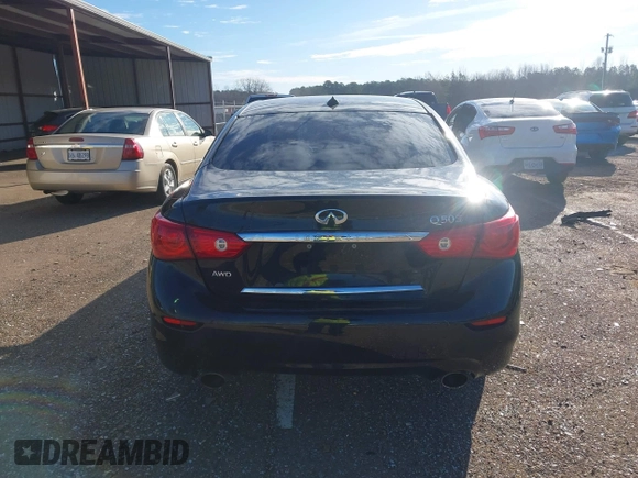 2015 Infiniti Q50 Premium z VIN JN1BV7AR5FM418350, wystawiony jako IAAI lot #41622894 z przebiegiem 135 478 mil mil oraz . Historia ofert i sprzedaży dostępna na DreamBid. Obrazek 17.