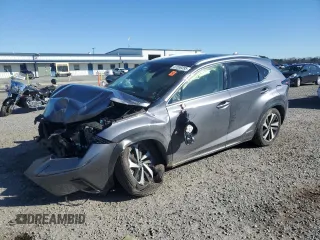 2021 Lexus NX with VIN JTJGJRDZ1M2166852, listed as a Copart auction lot 41559395 with 46,060 mi miles and Salvage Title. Bid and sale history available at carsss.com. Image 1.