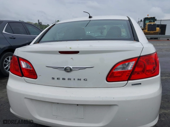 2010 Chrysler Sebring Touring with VIN 1C3CC4FB5AN229593, listed as a IAAI auction lot 41971326 with 144,561 mi miles. Bid and sale history available at carsss.com. Image 16.