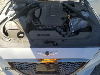 2019 Genesis G80 3.8L with VIN KMTFN4JE6KU313290, listed as a Copart auction lot 50179045 with 41,648 mi miles and Salvage title. Bid and sale history available at DreamBid. Image 11.