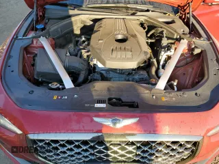 2019 Genesis G70 2.0T Advanced with VIN KMTG44LA6KU033399, listed as a Copart auction lot 73278344 with 52,598 mi miles and Salvage Title. Bid and sale history available at carsss.com. Image 11.