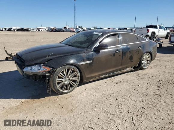 2013 Jaguar XJ Portfolio with VIN SAJWA2GB1DLV52364, listed as a Copart auction lot 78816134 with 30,539 mi miles and Salvage title. Bid and sale history available at DreamBid. Image 1.