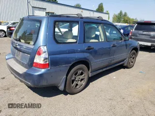 2007 Subaru Forester X with VIN JF1SG63617H707830, listed as a Copart auction lot 65240984 with 185,690 mi miles and Salvage Title. Bid and sale history available at carsss.com. Image 3.