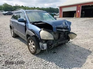2005 Hyundai Tucson GLS with VIN KM8JN12D35U072088, listed as a Copart auction lot 65343044 with 191,437 mi miles and Salvage Title. Bid and sale history available at carsss.com. Image 11.
