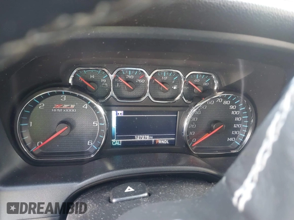 2018 Chevrolet Silverado 1500 LTZ with VIN 3GCUKSECXJG536316, listed as a IAAI auction lot 41432469 with 127,276 mi miles. Bid and sale history available at carsss.com. Image 7.