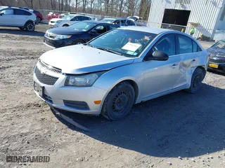 2012 Chevrolet Cruze LS with VIN 1G1PD5SH8C7107854, listed as a IAAI auction lot 41816966 with 153,832 mi miles. Bid and sale history available at carsss.com. Image 2.
