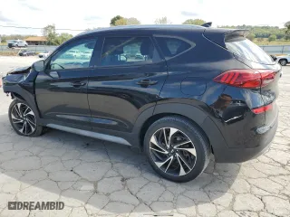 2021 Hyundai Tucson Limited with VIN KM8J3CAL1MU389165, listed as a Copart auction lot 72449324 with 37,663 mi miles and Salvage Title. Bid and sale history available at carsss.com. Image 2.