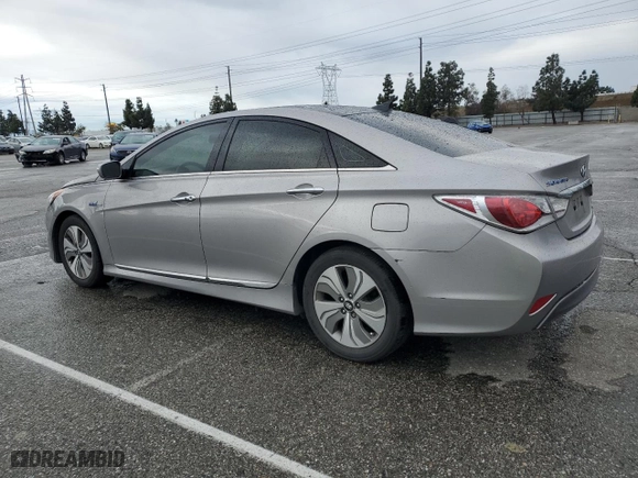 2013 Hyundai Sonata Hybrid Limited with VIN KMHEC4A43DA074658, listed as a Copart auction lot 48430575 with 116,717 mi miles and Salvage Title. Bid and sale history available at carsss.com. Image 2.