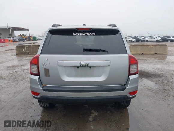 2017 Jeep Compass Sport with VIN 1C4NJCBA7HD124023, listed as a IAAI auction lot 41436187 with Not Provided miles and . Bid and sale history available at carsss.com. Image 16.