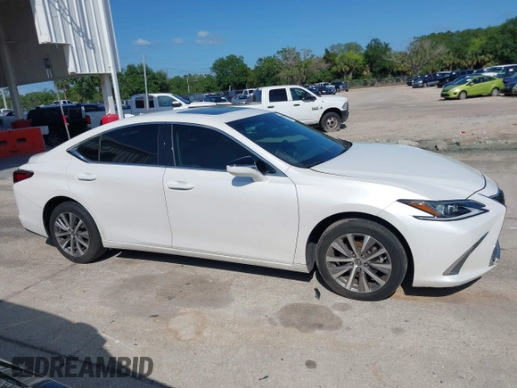 2019 Lexus ES with VIN 58ABZ1B13KU027719, listed as a IAAI auction lot 41945226 with 37,453 mi miles. Bid and sale history available at carsss.com. Image 13.