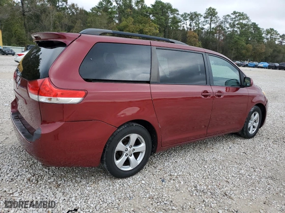 2011 Toyota Sienna LE AAS with VIN 5TDKK3DC8BS072993, listed as a Copart auction lot 83764714 with 110,797 mi miles and Clean Title. Bid and sale history available at carsss.com. Image 3.