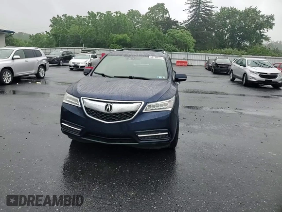 2015 Acura MDX Technology with VIN 5FRYD4H43FB002890, listed as a Copart auction lot 60710895 with 148,598 mi miles and Salvage title. Bid and sale history available at DreamBid. Image 14.