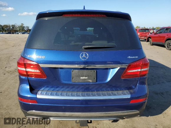 2019 Mercedes-Benz GLS with VIN 4JGDF6EEXKB235029, listed as a Copart auction lot 69483923 with 61,510 mi miles. Bid and sale history available at carsss.com. Image 6.