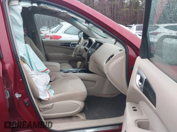 2015 Nissan Pathfinder S with VIN 5N1AR2MN9FC689700, listed as a IAAI auction lot 41561038 with 161,038 mi miles. Bid and sale history available at carsss.com. Image 5.