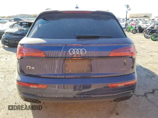 2022 Audi Q5 S line Prestige with VIN WA1FAAFY4N2007744, listed as a Copart auction lot 88791355 with 58,135 mi miles and Salvage Title. Bid and sale history available at carsss.com. Image 6.