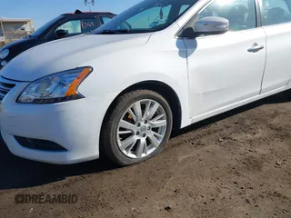 2013 Nissan Sentra SV with VIN 3N1AB7AP0DL682229, listed as a IAAI auction lot 42078840 with 144,668 mi miles. Bid and sale history available at carsss.com. Image 6.