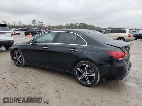 2021 Mercedes-Benz A 220 with VIN W1K3G4EB1MJ290281, listed as a Copart auction lot 42483265 with 53,233 mi miles and Salvage Title. Bid and sale history available at DreamBid. Image 2.