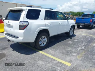 2024 Toyota 4Runner SR5 with VIN JTEEU5JR6R5310976, listed as a IAAI auction lot 42485389 with 23,190 mi miles and . Bid and sale history available at DreamBid. Image 4.