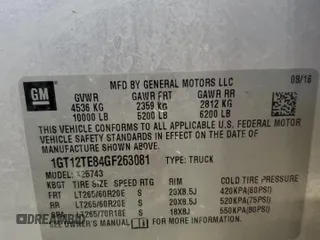 2016 GMC Sierra 2500HD SLT z VIN 1GT12TE84GF263081, wystawiony jako Copart lot #52894245 z przebiegiem 137 673 mil mil oraz Szkoda całkowita • Salvage title. Historia ofert i sprzedaży dostępna na DreamBid. Obrazek 14.