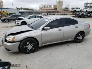 2009 Mitsubishi Galant ES with VIN 4A3AB36F69E011268, listed as a Copart auction lot 73410952 with 213,147 mi miles and Salvage Title. Bid and sale history available at carsss.com. Image 1.
