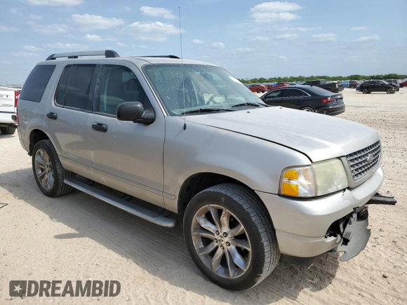 2005 Ford Explorer XLT with VIN 1FMZU63K05UB43473, listed as a Copart auction lot 53122735 with 219,840 mi miles and Salvage title. Bid and sale history available at DreamBid. Image 4.