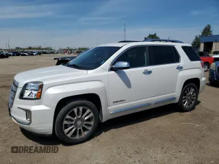 2017 GMC Terrain Denali z VIN 2GKFLVE37H6324197, wystawiony jako Copart lot #51740485 z przebiegiem 94 567 mil mil oraz Szkoda całkowita • Salvage title. Historia ofert i sprzedaży dostępna na DreamBid. Obrazek 1.