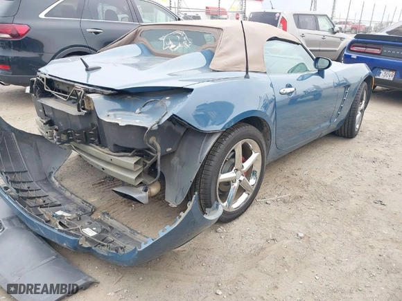 2007 Saturn Sky with VIN 1G8MB35B57Y120857, listed as a IAAI auction lot 40944795 with 72,391 mi miles. Bid and sale history available at carsss.com. Image 4.