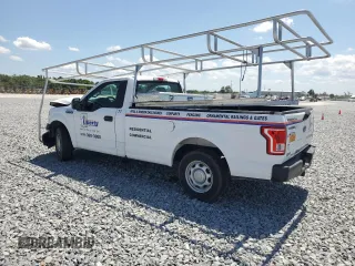 2017 Ford F-150 XL with VIN 1FTMF1C89HKE53850, listed as a Copart auction lot 50959155 with 166,647 mi miles and Salvage Title. Bid and sale history available at carsss.com. Image 2.