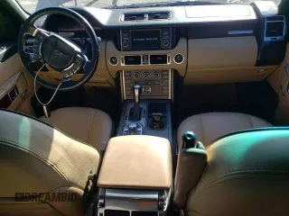 2011 Land Rover Range Rover HSE with VIN SALME1D40BA358243, listed as a Copart auction lot 46345975 with 185,095 mi miles and Salvage title. Bid and sale history available at DreamBid. Image 8.