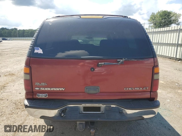 2002 Chevrolet Suburban LT with VIN 1GNEC16Z12J173491, listed as a Copart auction lot 72228914 with 0 mi miles and Salvage Title. Bid and sale history available at carsss.com. Image 6.
