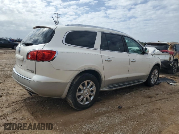 2011 Buick Enclave CXL-1 with VIN 5GAKRBED8BJ204694, listed as a Copart auction lot 44983885 with 143,460 mi miles and Salvage Title. Bid and sale history available at carsss.com. Image 3.