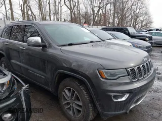2019 Jeep Grand Cherokee Limited with VIN 1C4RJFBG8KC782907, listed as a IAAI auction lot 41476468 with 64,184 mi miles. Bid and sale history available at carsss.com. Image 1.