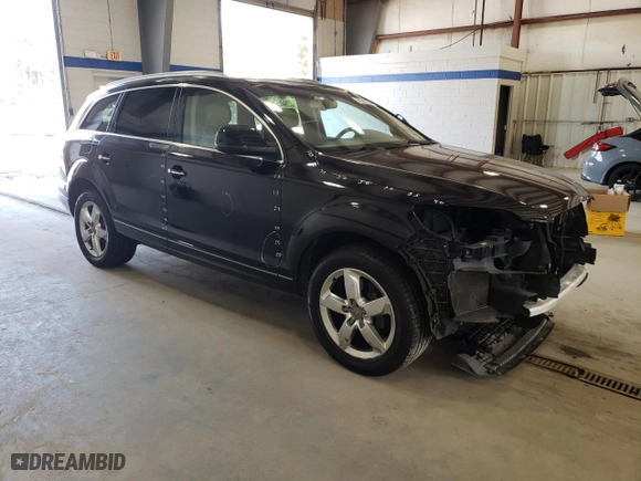 2015 Audi Q7 3.0T Premium Plus with VIN WA1LGAFEXFD015764, listed as a Copart auction lot 74365494 with 149,598 mi miles and Salvage Title. Bid and sale history available at carsss.com. Image 4.