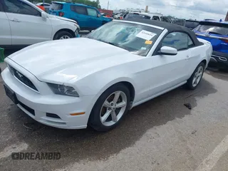 2014 Ford Mustang V6 with VIN 1ZVBP8EM2E5220391, listed as a IAAI auction lot 42160616 with 178,080 mi miles and . Bid and sale history available at DreamBid. Image 2.