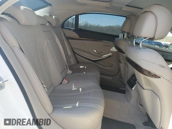 2017 Mercedes-Benz S 550 with VIN WDDUG8CB3HA310907, listed as a Copart auction lot 49771715 with 90,334 mi miles and Salvage Title. Bid and sale history available at DreamBid. Image 10.