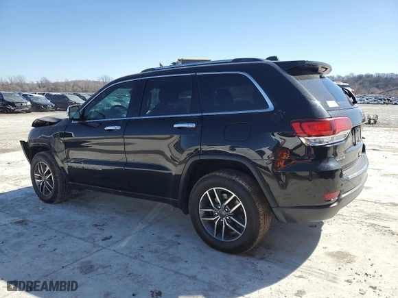 2020 Jeep Grand Cherokee Limited with VIN 1C4RJFBG7LC239937, listed as a Copart auction lot 47252945 with 75,054 mi miles and Salvage Title. Bid and sale history available at carsss.com. Image 2.