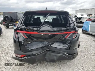 2024 Hyundai Tucson SEL with VIN 5NMJF3DE1RH407591, listed as a Copart auction lot 48500515 with 5,701 mi miles and Salvage Title. Bid and sale history available at carsss.com. Image 6.