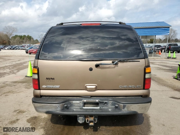 2004 Chevrolet Tahoe LT with VIN 1GNEC13ZX4R304054, listed as a Copart auction lot 44841795 with 4,663 mi miles and Clean Title. Bid and sale history available at carsss.com. Image 6.