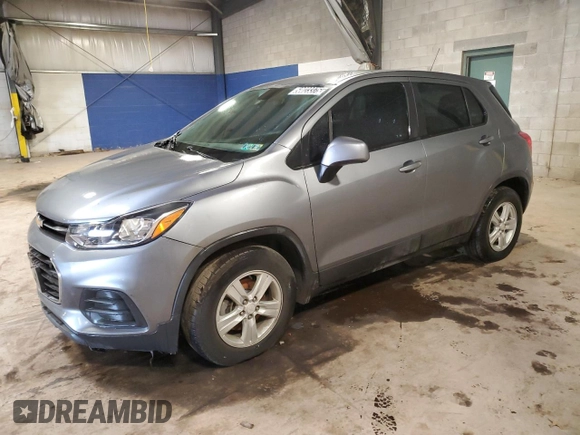 2020 Chevrolet Trax LS with VIN 3GNCJKSB8LL272024, listed as a Copart auction lot 50023375 with 91,396 mi miles and Clean Title. Bid and sale history available at carsss.com. Image 1.