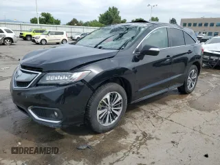 2018 Acura RDX Advance with VIN 5J8TB4H71JL012613, listed as a Copart auction lot 59033905 with 67,206 mi miles and Salvage title. Bid and sale history available at DreamBid. Image 1.